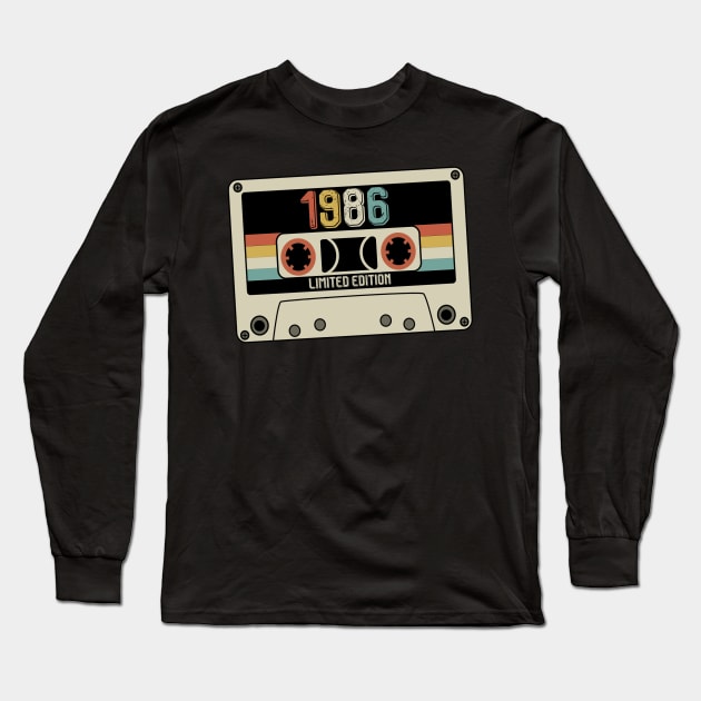 1986 - Limited Edition - Vintage Style Long Sleeve T-Shirt by Debbie Art